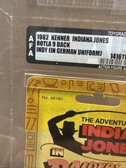 Indiana Jones in German Uniform Raiders of the Lost Ark Figure Kenner 1982 AFA75