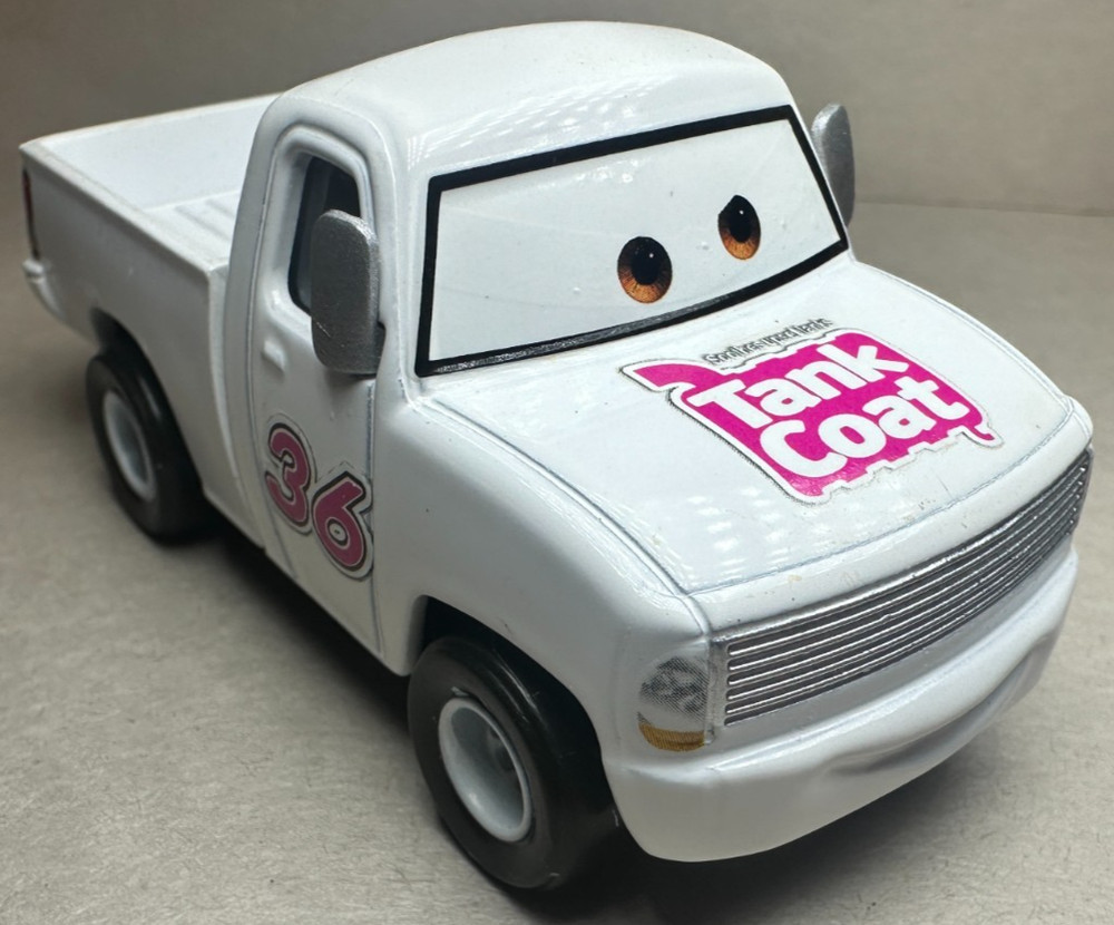 Disney Pixar Cars Tank Coat Crew Chief Pickup #36 Diecast 1:55 FC