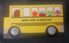 ULTRA RARE Dead Kenny Chase South Park Smols Culturefly 3″ Vinyl Figure W/ Bus