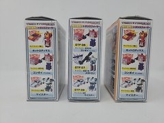 Lot of 3 – Takara Minimal Deformation Transformers – Japan – UNOPENED – IN HAND