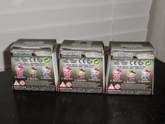 JADA TOYS HELLO KITTY METALFIGS #S1-S3 LOT OF 3 – 100% DIE-CAST METAL 2″ FIGURES