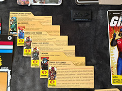 GI Joe 25th HasLab Pulse Cardback File Card Blueprint Sticker Lot Super7