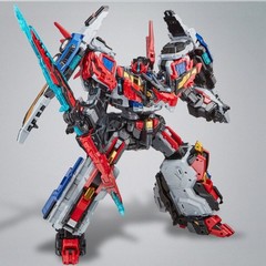 Samg Metal Cardbot Heavy Iron W Transform Robot Toy