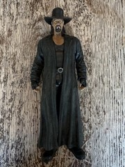The Undertaker WWE Action Figure Black Coat and Hat Mattel