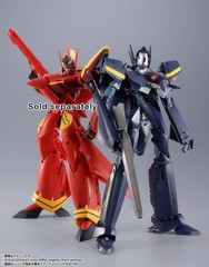 Macross 7 VF-17S Nightmare 9.8in Anime Action Figure Figurine DX Chogokin Bandai