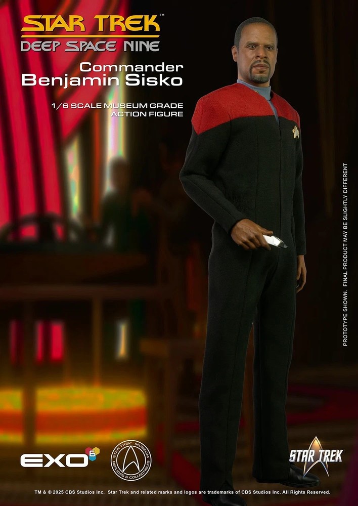 EXO-6 Star Trek: Deep Space Nine Commander Benjamin Sisko 1/6 Scale 12″ Figure