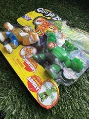 Heroes of Goo Jit Zu: Tygor Vs Viper (2 Pack) Glow in the Dark NEW🔥 HOLY GRAIL