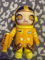 POP MART Mega Space Molly 400% Jon Burgerman Space Cadets Series EGGY Open Box