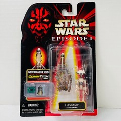 Star Wars Episode 1 Gasgano with Pit Droid Commtech Chip Hasbro 1998