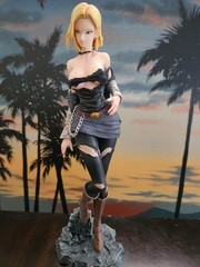 30cm Anime Figure Android 18 PVC Statue Action Model Collectible Decoration Gift