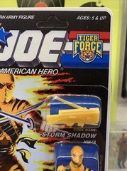 Arah Cobra Storm Shadow 1988 Style Tiger Force Mint Lot MOC Mint Beautiful Read