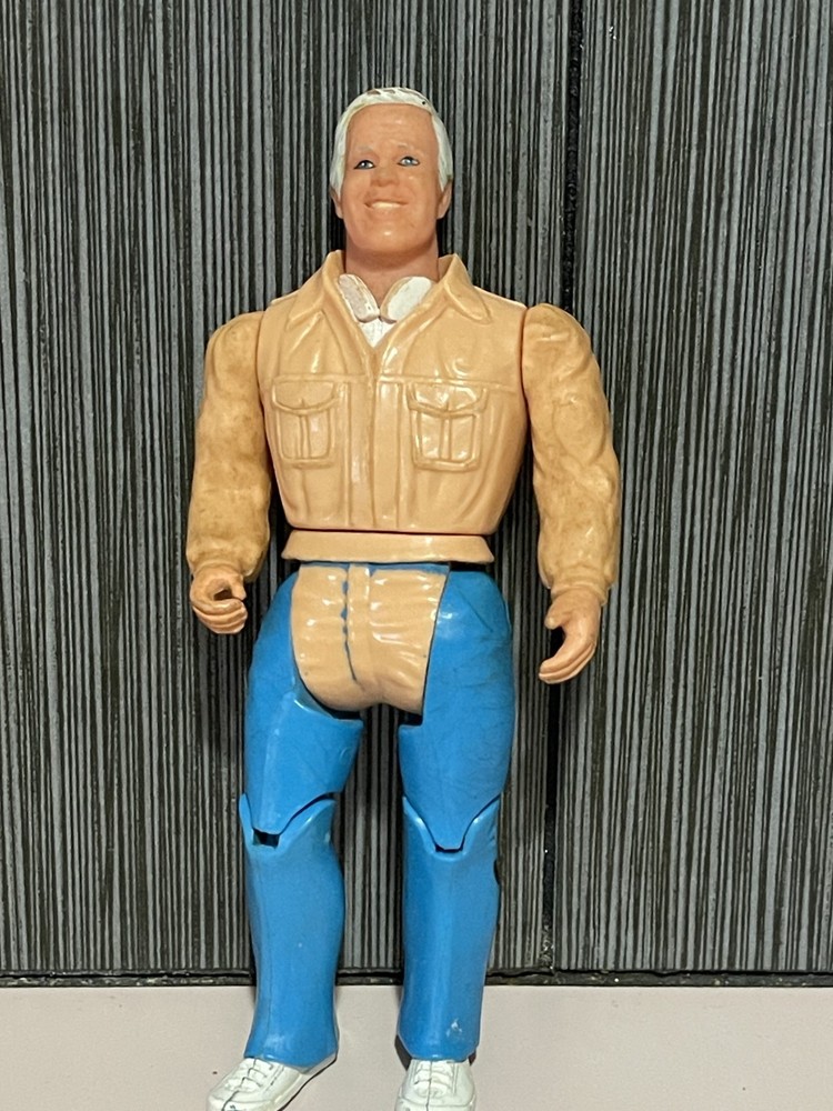 Vintage THE A-TEAM John “Hannibal” Smith 6″ Action Figure Cannell Galoob 1983