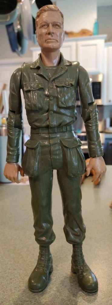 1960’s Marx Johnny West Stony Smith The Paratrooper Figure Good Cond