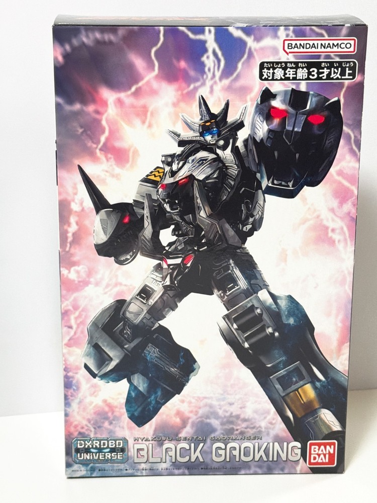DX ROBO UNIVERSE EX Black GaoKing Megazord Power rangers Gaoranger Bandai NEW