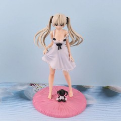 Anime Figure Cartoon kawaiii Yosuga no Sora Kasugano sitting position Action