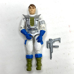 Maverick V1 1987 G.I. Joe Hasbro Vintage Action Figure W/ Gun – No Mask