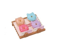 Nyanko Donut Mini Food Toy Figure Japanese Mystery Ball 1 Random Gashapon