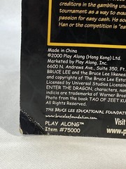 Bruce Lee Classic Film Collection John Saxon As Roper In “Enter The Dragon” New