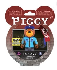 Piggy Series 2 Doggy Action Figure w/ Exclusive DLC Code Toy Brand New 3.5″