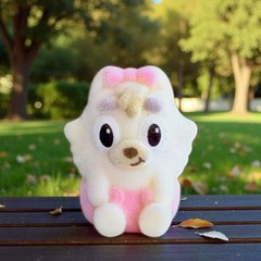 Bluey Fuzzies YOU PICK! Flocked Bluey & Friends Figures Series 1 Blind Boxes