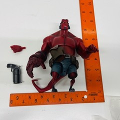 Hellboy (No Horns) Animated Deluxe Action Figure Gentle Giant 2007 loose 6 in.