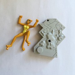 Vintage 2004 DC Comics Cheetah Toy Jack in the Box Kids Meal Super Villain