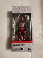 Star Wars Black Series Mandalorian Warrior (Holiday Edition) 6″ Target Christmas