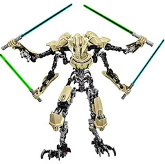 32cm KSZ714 Star Toy Anime General Robot Grievous With Lightsaber Hilt Combat.