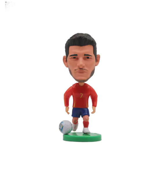 Spain Soccer Star Figure 6.5cm Pedri Gavi Morata Yamal Mini Doll Toy Gift