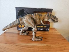 Jurassic Park Hammond Collection Tyrannosaurus Rex HFG66 T-Rex With Box