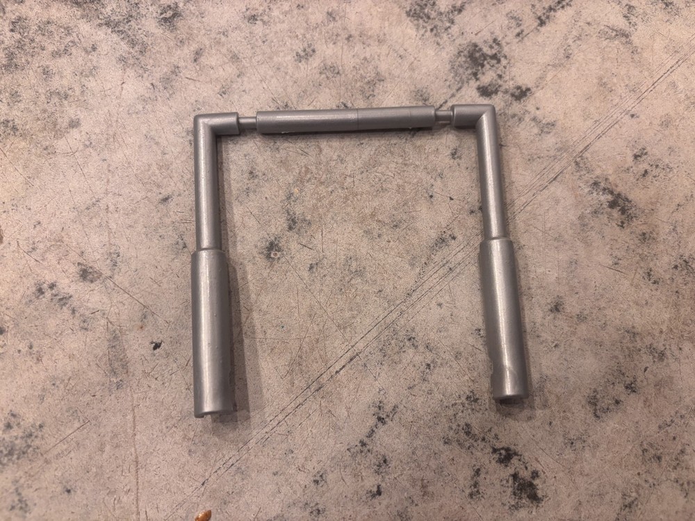 Vintage 1985 GI Joe USS Flagg Aircraft Carrier Blast shield deflector door arm