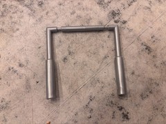 Vintage 1985 GI Joe USS Flagg Aircraft Carrier Blast shield deflector door arm