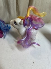 My Little Pony Figures Lot of 7 from Vintage 2002-2004 Various Sizes