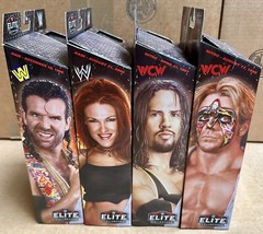 WWE Elite Monday Night Wars Complete Set of 4, (Series 5) w/ Dusty Rhodes BAF