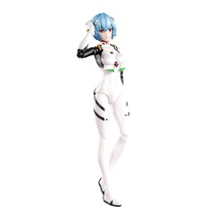 Blokees Fantastic Series Evangelion Rei Ayanami Plug Suit Model Kit Figure