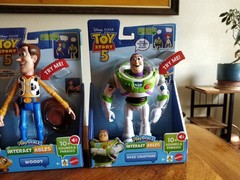 Toy Story 5 PlayScale Interactables Complete Set Woody Buzz Jessie Forky Lilypad