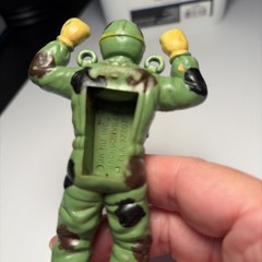 Vintage Ja Ru Sky Parachute Action Figure – 1980s, No Parachute, Great Condition