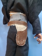 Vintage Frontier Heroes Wyatt Earp Action Figure W/ Gun 12″ For Parts Read