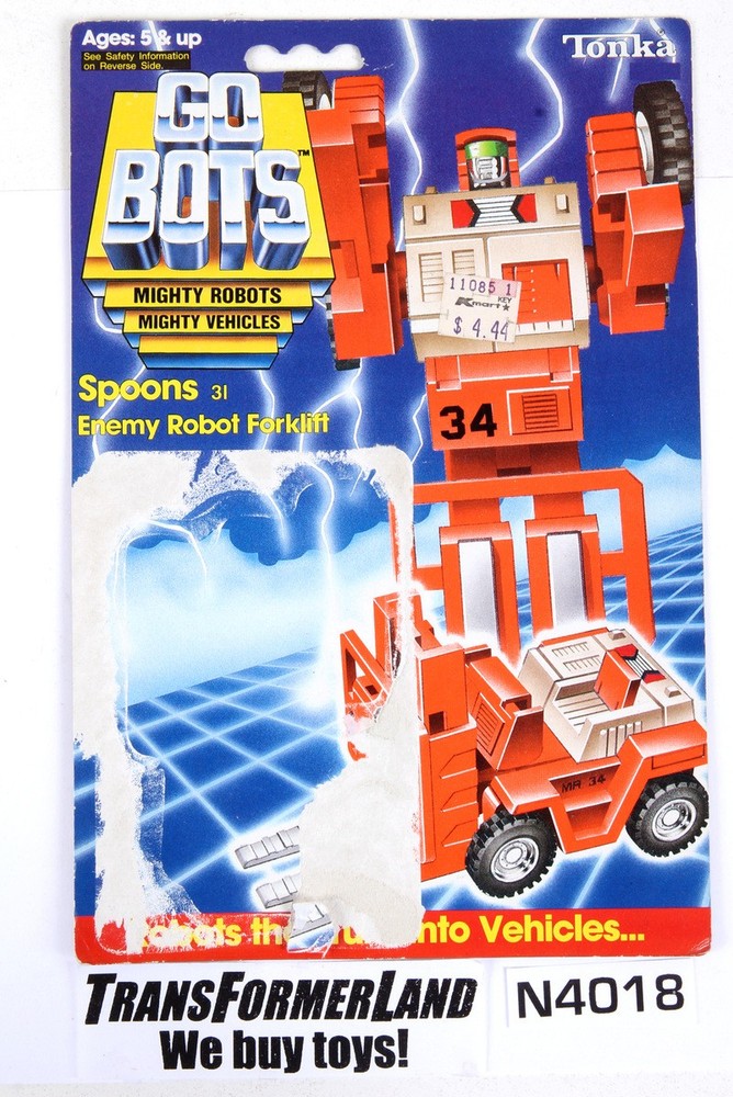 GoBots Regular Tonka Spoons Package