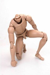 1/6 MX02 B A sian Skin Muscular Man Body Male Action Figure Fit Hot Head Sculpt