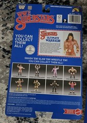 LJN WWE Superstars Series 2 Black Card ULTIMATE WARRIOR VENTURA BUNDY AUSTIN MIB