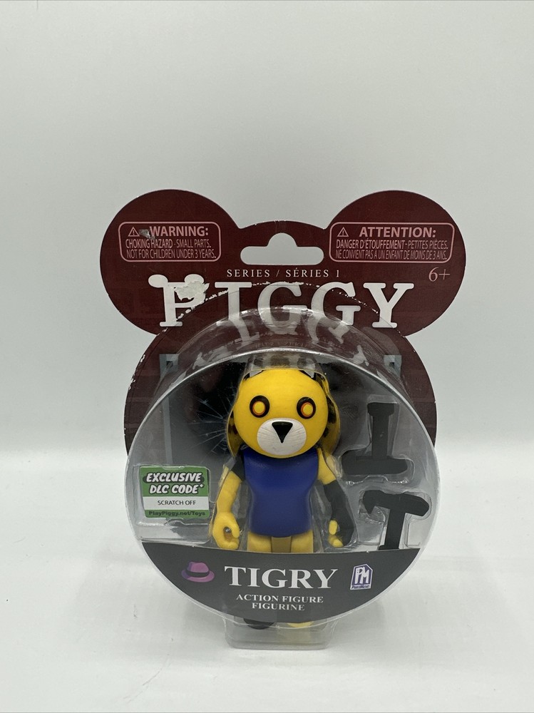 New Piggy Series 1 Tigry Action Figure Figurine Toy Exclusive DLC Code Roblox