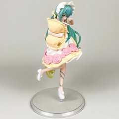 Anime Hatsune Miku PVC Figure Cute Handmade Cat Ear Model Decoration Gift