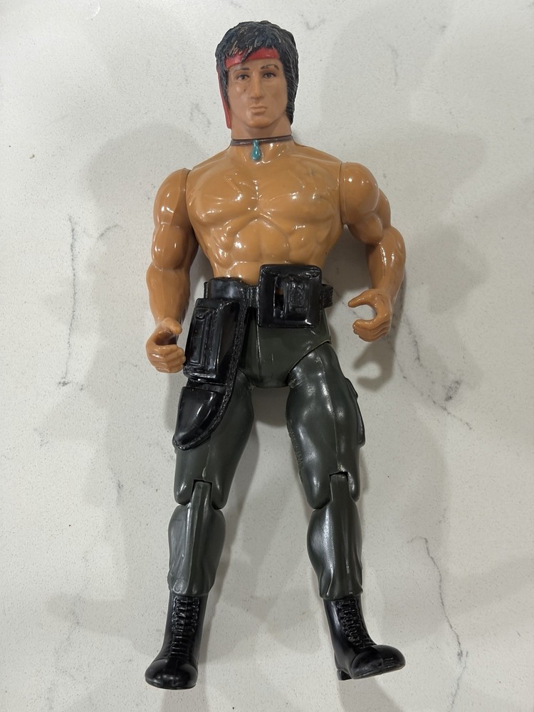 Vintage John Rambo Force of Freedom Savage Figure Anabasis Coleco 6″ 1985
