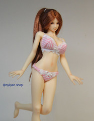 UDDOLL 1/6 Female Finger Bone Seamless Silicone Body 12″Figure Fit OB Head
