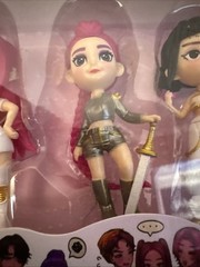 6 Pc KPop Demon Hunters Figurines Rumi Zoey Mira Toys Gifts for Kids