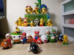 26-PK KOOPA KIDS 2.5″ LOT Super Mario Nintendo Jakks Roy Lemmy Iggy Bowser Clown