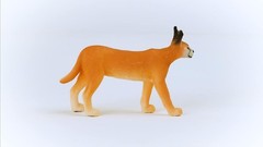 SCHLEICH 14867 Caracal Female Wild Life Toy Figurine for children aged 3-8 Years