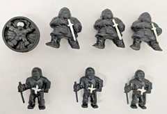1980s Panosh Ninja Mites — Huge Lot of 72 Action Figures!