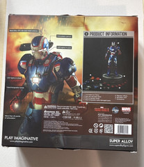 Iron Patriot 1/12 Marvel Iron Man 3 Play Imaginative Super Alloy Die-Cast